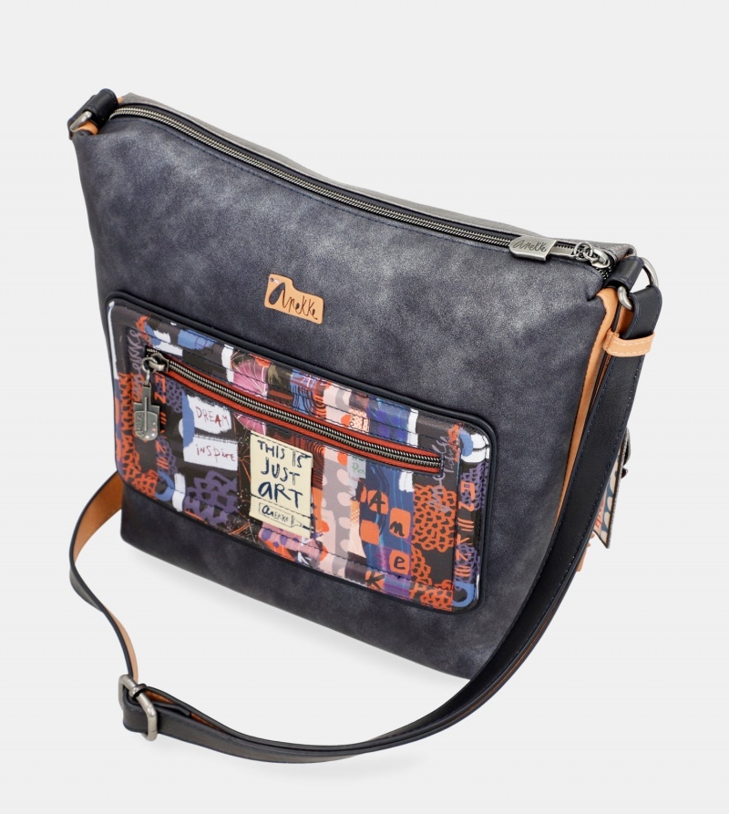 Torba Crossbody Anekke Contemporary Large Printed Damskie | 0791462-PT