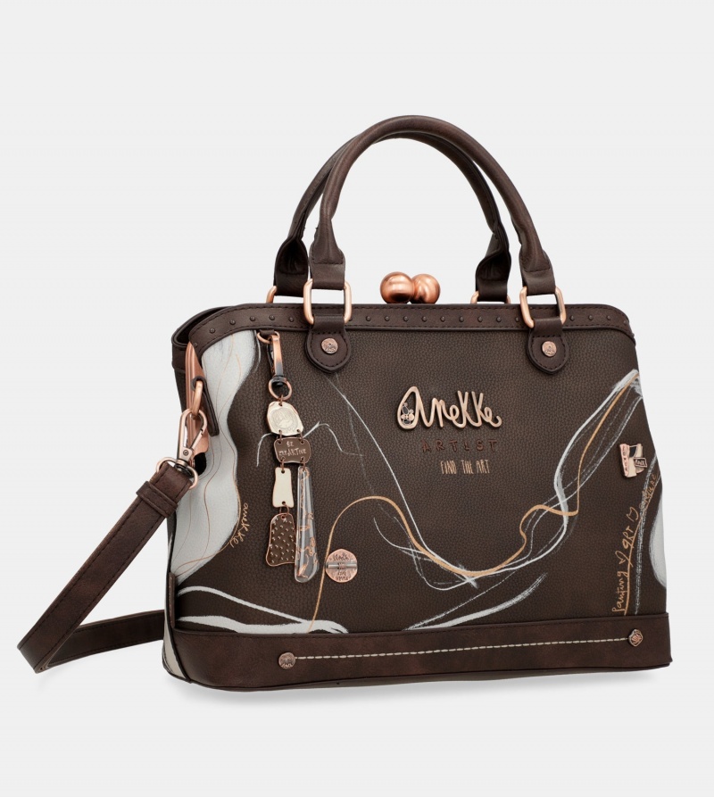 Torba Crossbody Anekke Nature Shodō Mouthpiece Damskie | 2980415-KM