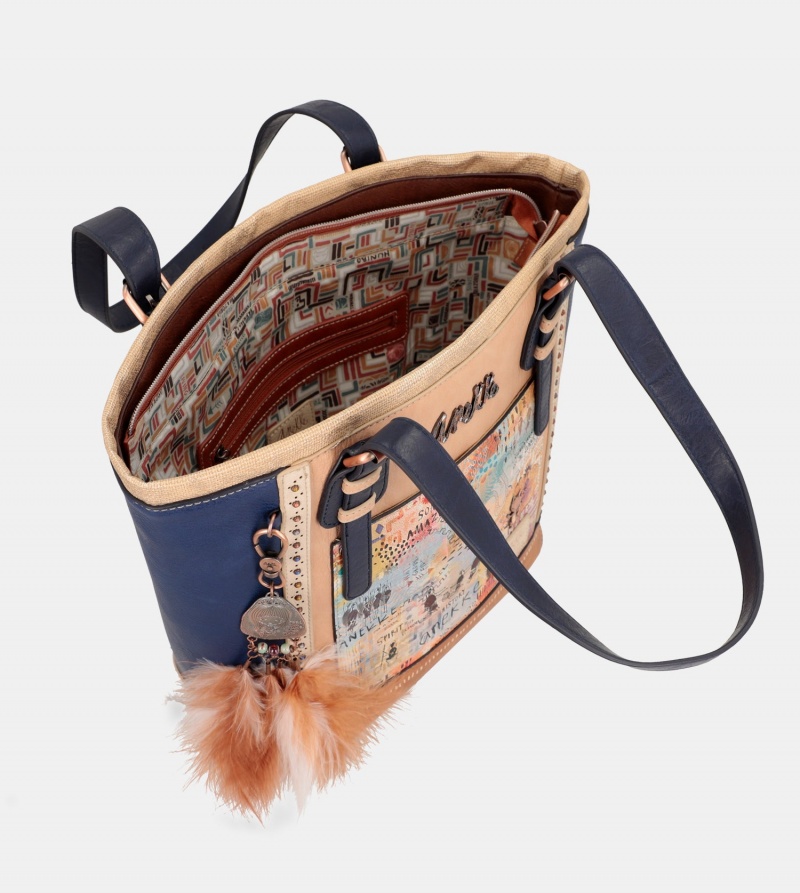 Torba Crossbody Anekke Tribe Large Damskie | 7251034-HR