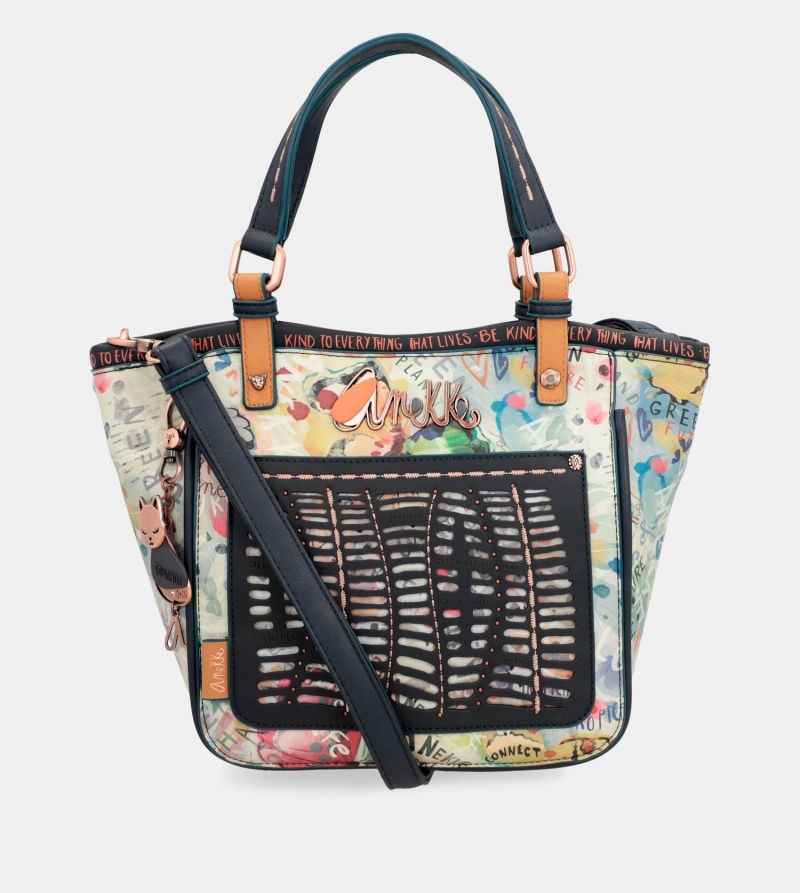 Torby Tote Anekke Nature Pachamama Printed Damskie | 7956023-UF