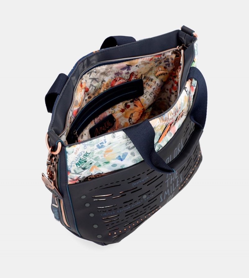 Torby Tote Anekke Nature Pachamama With Shoulder Paskiem Damskie | 0358962-FR